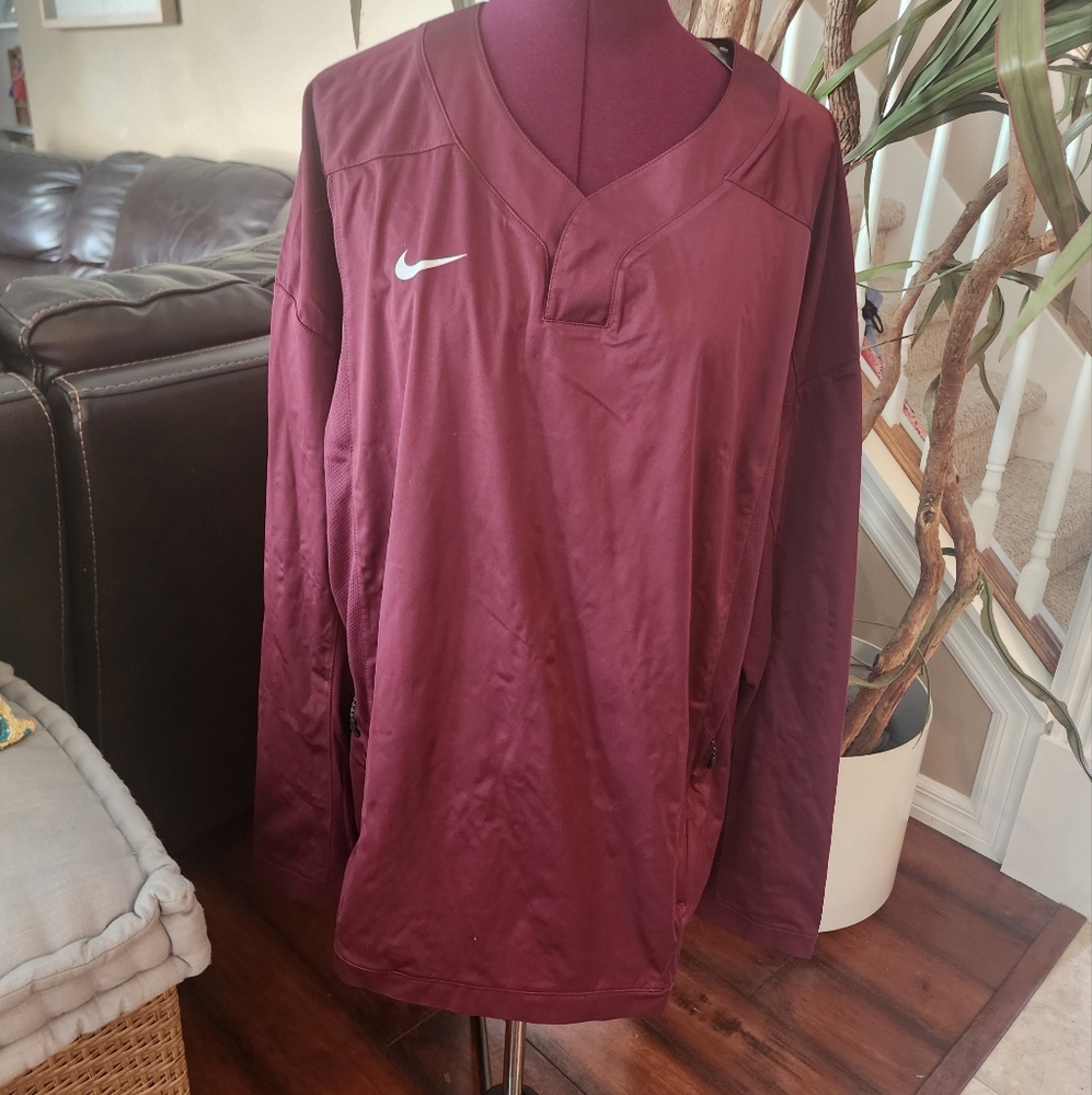Nike Maroon Performance Jacket